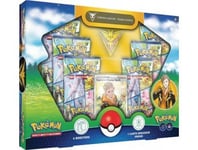 Coffret Pokémon Go Collection Speciale Equipe Intuition Capitaine D'équipe Spark : 6 Boosters + Pin's - Carte A Collectionner Française