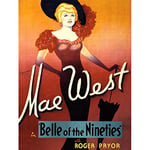 Wee Blue Coo Advertising Movie Film Mae West Belle Nineties Art Print Poster Wall Decor 12X16 Inch