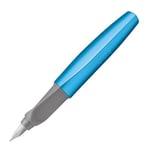 Pelikan 811255 Stylo-Plume Twist P457M Frosted Blue, Boîte Pliante