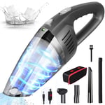 OZOY Cordless Handheld Vacuum Cleaner, 8000PA Strong Suction,120W Powerful, Rechargeable Lightweight Wet Dry Portable Car Vacuum Cleaner for Home and Car Cleaning