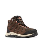 Columbia REDMOND III MID WATERPROOF Chaussures Montantes De Randonnée Et Trekking imperméables Femme, Marron (Cordovan x Dark Coral), 40.5 EU