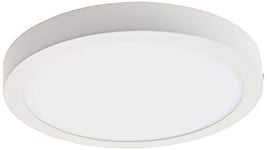 JANDEI - PACK 2X LED SPOT surface rond 4200K blanc Ø300x37 mm 220V 24W = 160W 1920lum, Alimentation électrique incluse