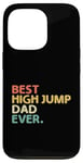 Coque pour iPhone 13 Pro Best High Jump Dad Ever High Jumping Track And Field Athlète