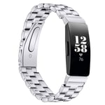 Fitbit Inspire / Inspire HR three beads klockband - Silver