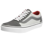 Vans Unisex-Adult Old Skool Trainers, Charcoal/Pearl Grey, 4 UK