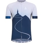 ODLO Performance Aero S/s Jersey Its Regions Mont Ventoux 25 - Bleu / Blanc taille M 2025