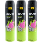 Axe Deodorant Spray Epic Fresh 3 X 250ml 48H Protection XXL 0% Aluminium Salt