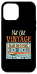 Coque pour iPhone 14 Plus Not Old Vintage Rad-Dad Mix Cassette Tape Retro Fête des Pères