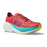 Hoka Mach X 2 Dame Grapefruit / Electric Coral, 36