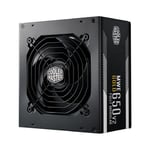 Cooler Master MWE Gold 650W V2 Full Modular, ATX, 12 cm fläkt, löstagbara kablar, 80PLUS Gold