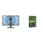 Dell SE2722HX 27 inch Full HD (1920 x 1080) Monitor, 75Hz, VA, 4ms, AMD FreeSync, HDMI, VGA, 3 Year Warranty, Black & Multicopy Zero A3 Paper, 80gsm, 500 Sheets, Pack of 1