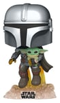 Funko POP Star Wars The Mandalorian Flying with Jet Pack