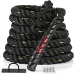 DAWOO Battle Ropes-38mm*9m Grundövning