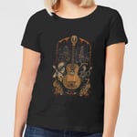 Coco Guitar Poster Women's T-Shirt - Black - 3XL