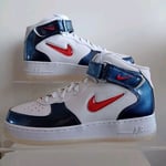 NIKE AIR FORCE 1 MID QS ,,Independence Day'' SIZE UK 8.5 EUR 43 (DH5623 101)