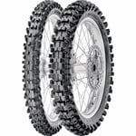 Bakdäck pirelli - Crossdäck fram scorpion mx32 mid soft 70 100 19 nhs tt svart mx midsoft 32 mini