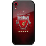 Apple Iphone Xr Svart Mobilskal Med Glas Ynwa Liverpool