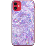 Apple iPhone 11 Transparent Mobilskal Glitter