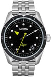 Nixon A12372971-00 Sort/Stål Ø42 mm