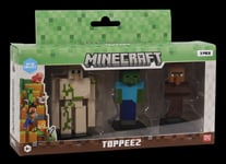 Minecraft 3D Figuuri 3 Pack 6 cm