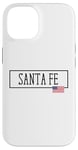 Coque pour iPhone 14 Santa Fe City, États-Unis, drapeau, État, voyages, États-Unis, Amérique, femmes, hommes