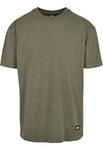 Urban Classics Oversize t-shirt herr (XXL,darkgreen melange)