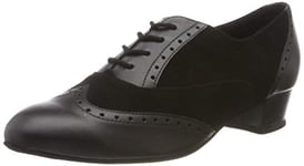 Diamant Damen Tanzschuhe 063-029-070, Chaussures de Danse de salon Femme, Noir (Schwarz), 37 1/3 EU (4.5 UK)