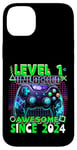 Coque pour iPhone 14 Plus 1e anniversaire Gamer 1 ans Jeu vidéo Anniversaire Gamer Garçons