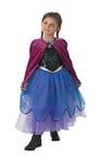 Rubie's officielle Disney La Reine des neiges Premium Anna, costume pour enfant – Petite