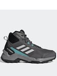 adidas Eastrail 2.0 Mid RAIN.RDY Hiking Shoes - Black/Grey, Black/Grey, Size 5, Women