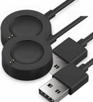 For Fossil Gen 4 Gen 5 5E Gen 6 Charger USB Cable Dock 2 Pack