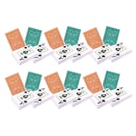 12 Jeux fournier 2818 Plastique Jouer Poker Cartes 6 Vert 6 Orange F29817