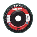 Scotch-Brite™ Grovrengörare XT Pro Extra Cut, 125 mm x 22 mm, A XCRS, Grön