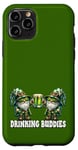 iPhone 11 Pro Green Gnomes In St Patricks Day Costume For Drinking Buddies Case