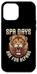 iPhone 14 Pro Max Spa Days Are For Alphas Lion Design Case