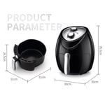 Air Fryer A New Generation Of Smart Fume Household 1500W High Power 5.5L