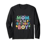 Mom And Dad Birthday Boy Monster Family Party Decorations Long Sleeve T-Shirt