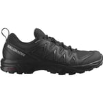 Salomon X Braze Gore-Tex Chaussures Imperméables de Randonnée pour Homme, Caractéristiques essentielles pour la randonnée, Look sportif, Polyvalence, Black, 42 2/3