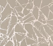 1703-111-02 - Camellia Shattered Glass Effect Coral Copper 1838 Wallpaper