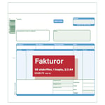 Blankett faktura 2/3 A4 2x50 ark