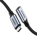 Ugreen USB-C til USB-C-kabel PD QC 100W 5A 10Gbps, 1m - Grå