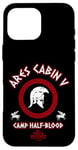 iPhone 16 Pro Max Disney Percy Jackson and the Olympians Ares Cabin V Badge Case