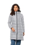 Jack Wolfskin Lenauplatz Coat W Manteau en Duvet Femme, Moonwalk, s