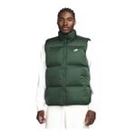 Nike Club Men's Therma-FIT Puffer V FIR/WHITE, storlek X-Small