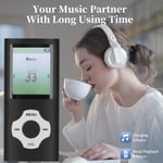 MP3 MP4 Player BT 5.0 HiFi Sound 1.8in Color Screen 128GB Expandable Portab Kit