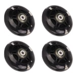 4 PCS Inline Skate Flash Wheel Roller Skate PU Wheels Replacement Skate Whee XAT