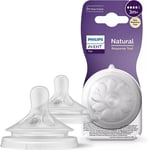 Philips Avent Natural Response Bottle Teats Nipples Flow 4 3m+ Babies BPA Free