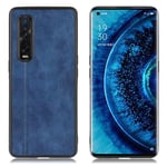 OPPO Admiral Oppo Find X2 kuoret - Sininen Tummansininen