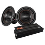 2-pack GAS MAD S3-10D2 &amp; MAX A2-1500.1DL, baspaket