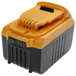 EXTENSILO Batterie compatible avec Dewalt DCN681N, DCN682, DCN680N, DCN681, DCN690, DCN682N, DCN692 outil électrique (6000 mAh, Li-ion, 18 V)